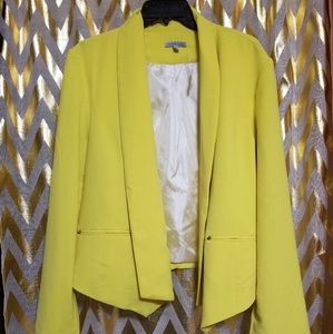 Charlotte Russe Yellow Blazer